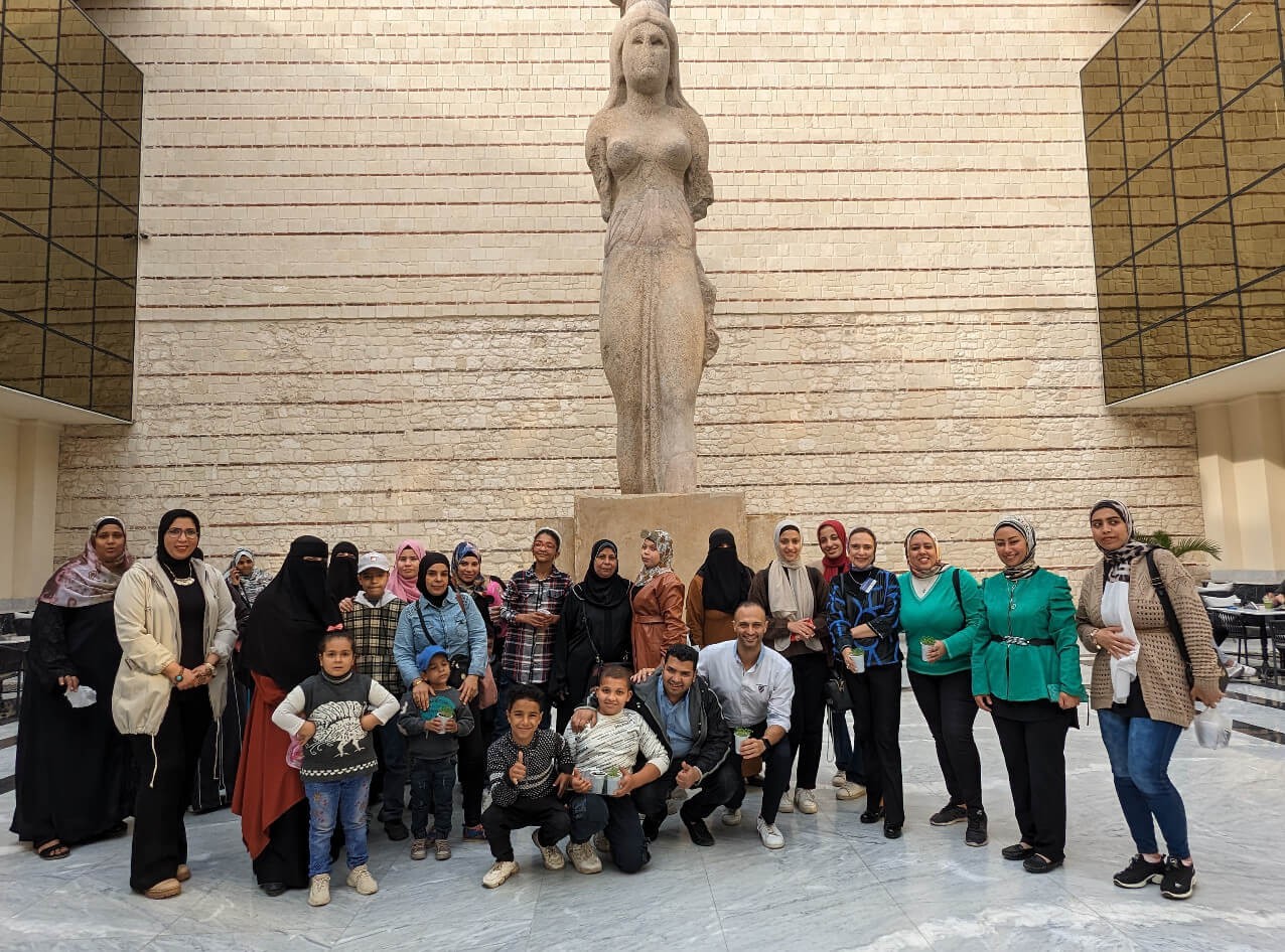 رحلة لمرضي أيادي المستقبل من الاطفال الي المتحف اليوناني بالاسكندرية